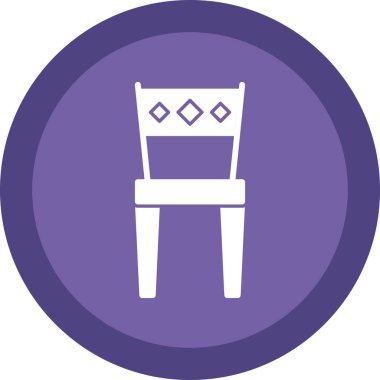 koltuk simgesi vektör illüstrasyonu