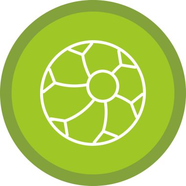 ağ için top ikonu vektör simgesi