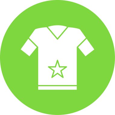 t-shirt simgesi veya logo izole edilmiş işaret sembolü çizimi