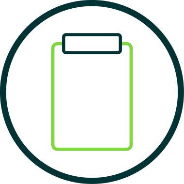 Pil simgesi, basit vektör illüstrasyonu