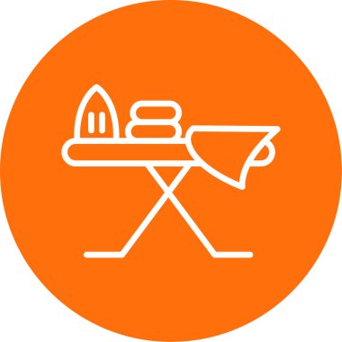 Demir tahta simgesi, illüstrasyon basit tasarım