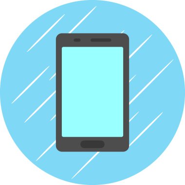 Arkaplanda akıllı telefon simgesi izole edildi. Web sitesi, uygulama, cep telefonu sembolü ve akıllı telefon logosu için son moda telefon şablonu