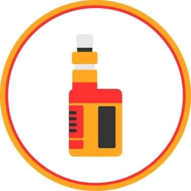 Modern oto tamir simgesinin vektör illüstrasyonu