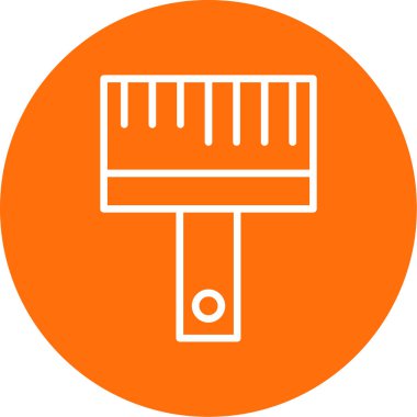 Tarak simge vektör çizim