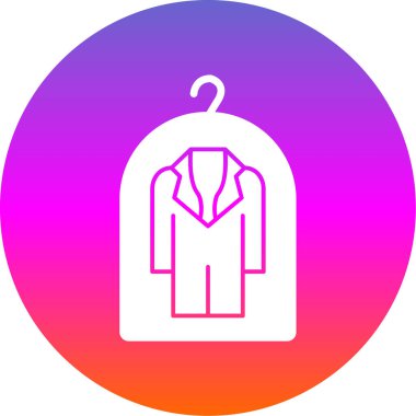 beyaz arka planda izole edilmiş çizgi erkek manken ikonu. Renkli taslak konsepti. vektör.