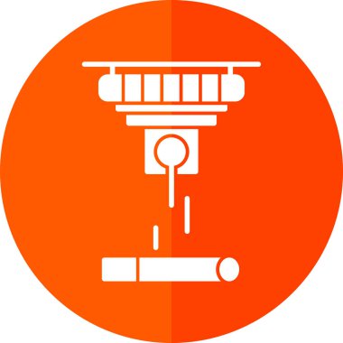 Lazer ağ simgesi vektör illüstrasyonu