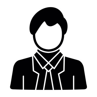 Adamım. Web simgesi basit illüstrasyon 