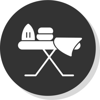 Demir tahta renkli simge, vektör illüstrasyonu basit tasarım