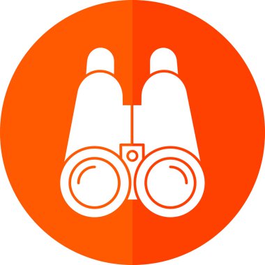 Dürbün simgesi, logo illüstrasyonu