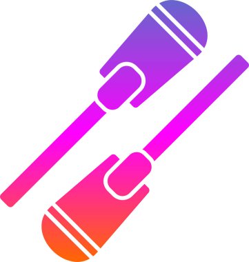 boya silindiri simgesi, vektör illüstrasyonu