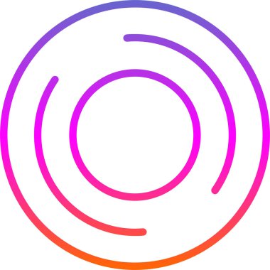 Müzik simgesi vektör illüstrasyonu