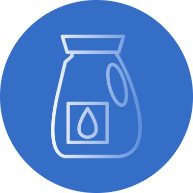 Su. Web simgesi basit illüstrasyon