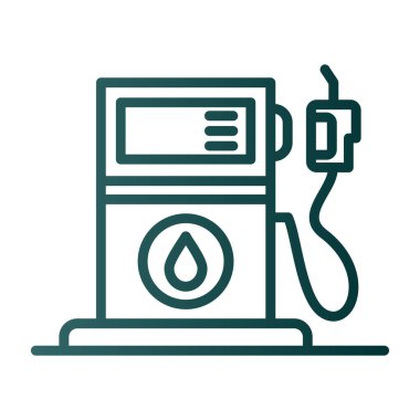 elektrikli araba pil simgesi, vektör illüstrasyon tasarımı