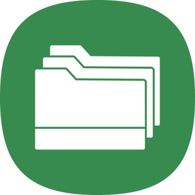 düz biçimli dosya dizini simgesi 