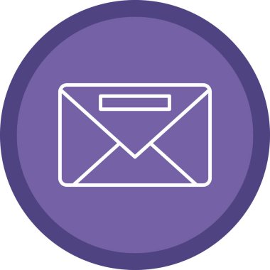 zarf simgesi vektör illüstrasyonu