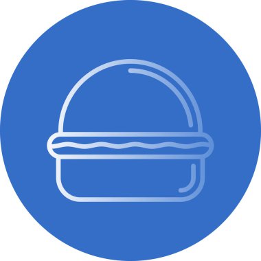 vektör şapka ico, vektör illüstrasyon