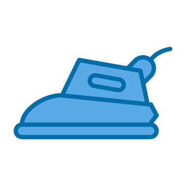 Ütü. Web simgesi basit illüstrasyon 