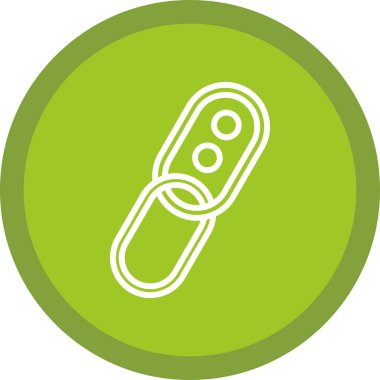 Zincir simgesi, vektör illüstrasyonu