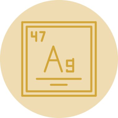 Modern bir simgenin vektör illüstrasyonu