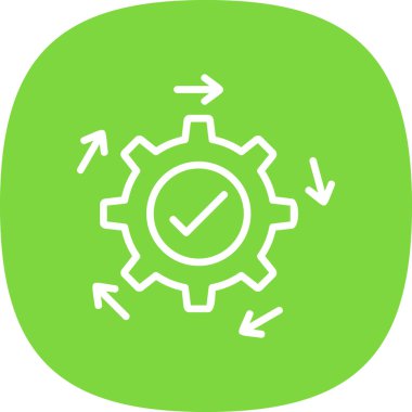 Ayarlama. Web simgesi basit illüstrasyon