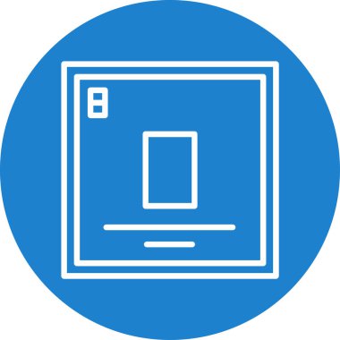 Seo simgesinin vektör illüstrasyonu