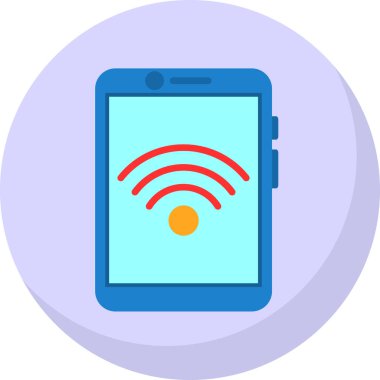 Arkaplanda akıllı telefon simgesi izole edildi. Web sitesi, uygulama, cep telefonu sembolü ve akıllı telefon logosu için son moda telefon şablonu