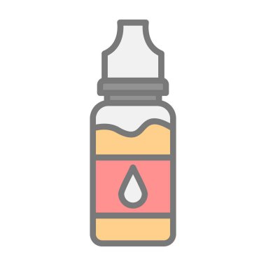 şişe simgesi vektörü beyaz arkaplanda izole edildi, şişe şeffaf işareti, çizgi veya pictogram