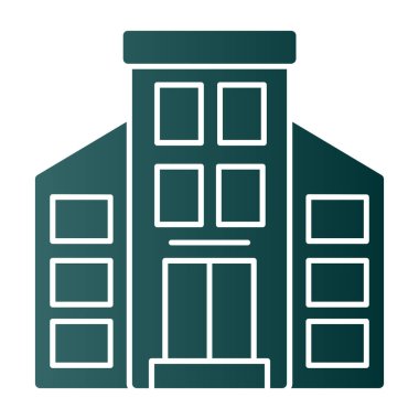 Daire. Web simgesi basit illüstrasyon