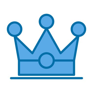 Kraliyet taç vektör illüstrasyon tasarımı