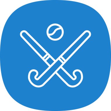 Modern Hokey simgesinin vektör çizimi                          