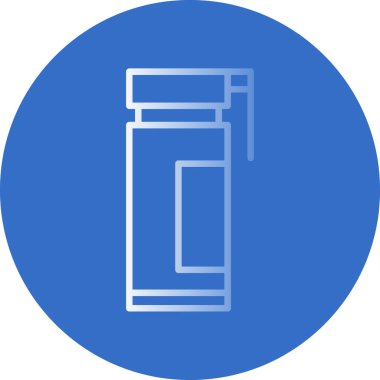 Şişe simgesinin vektör illüstrasyonu 