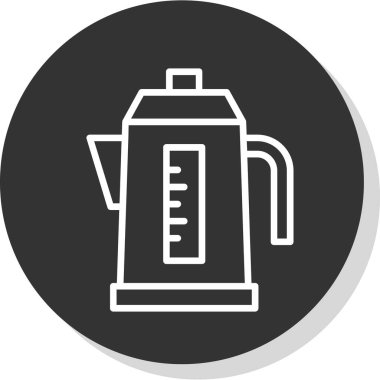 Kahve fincanı. Basit tasarım