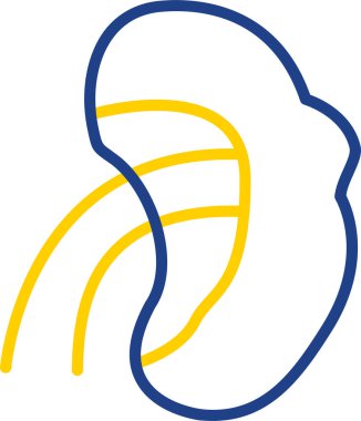 Gıda simgesinin vektör illüstrasyonu