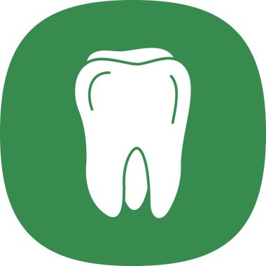 Diş simgesi, vektör illüstrasyon degisn