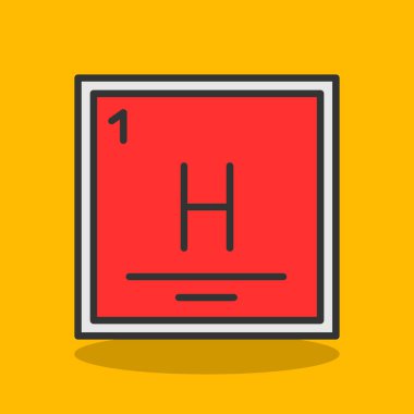 Mektup meydanda. Düz stil. Kırmızı karenin alfabesi ve harfi..