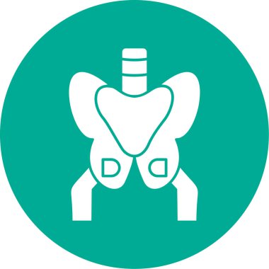 Tıbbi bir simgenin vektör illüstrasyonu