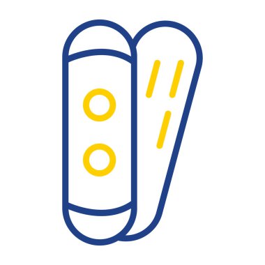 Kalem Ağı simgesi, vektör illüstrasyonu