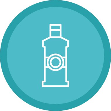 Parfüm. Web simgesi basit tasarım