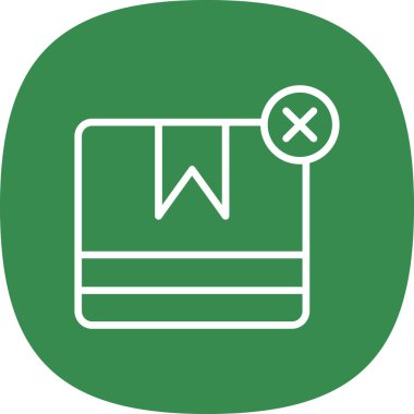 Belge simgesinin vektör illüstrasyonu