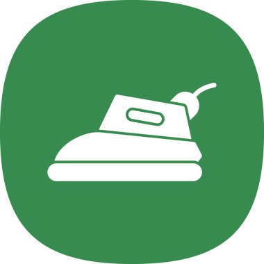 Ütü. Web simgesi basit illüstrasyon 