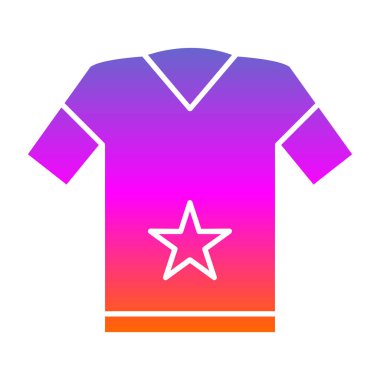 t-shirt simgesi veya logo izole edilmiş işaret sembolü çizimi