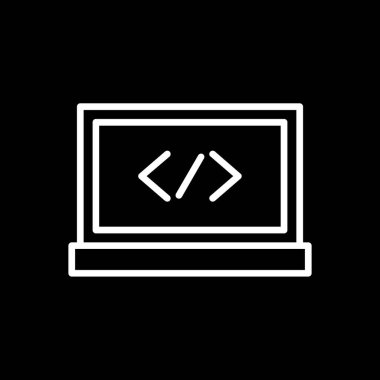 vector illustration of Coding icon 