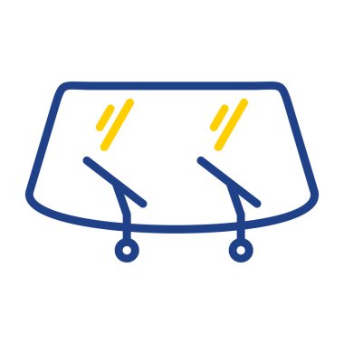 Modern simgenin vektör illüstrasyonu