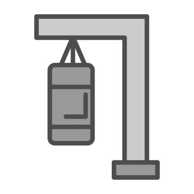 gaz tankı izole vektör simgesi düzenlenebilir