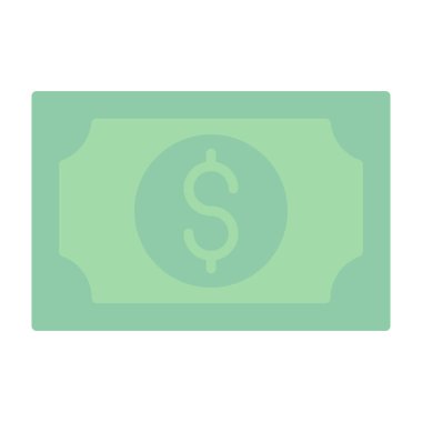 Web ve mobil uygulama tasarımınız için para simgesi, dolar logosu konsepti 