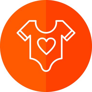 Bir kadın simgesinin vektör illüstrasyonu