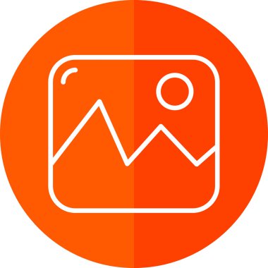 Modern simgenin vektör illüstrasyonu