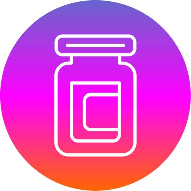 Modern simgenin vektör illüstrasyonu