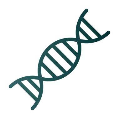 dna. Web simgesi basit illüstrasyon 