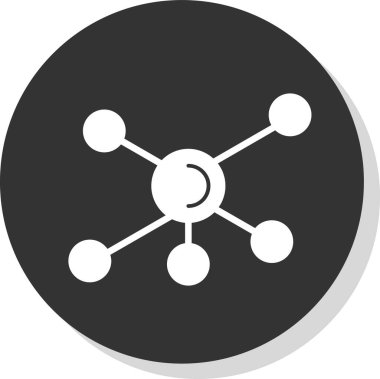 ağ bağlantı vektörü simgesi